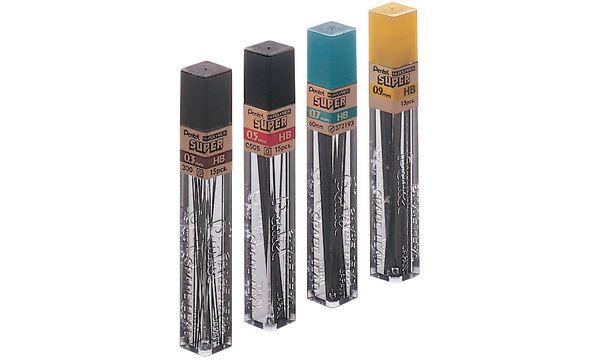 Pentel Druckbleistift-Mine HI-POLYMER SUPER, H�rtegrad: HB