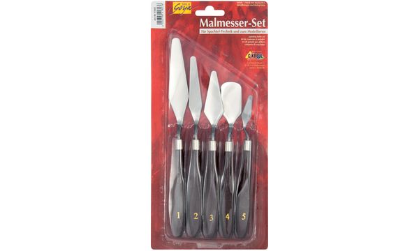 KREUL Malmesser SOLO Goya, 5er-Set