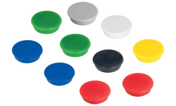 FRANKEN Haftmagnet, Haftkraft: 2.500 g, Durchm. 38 mm, s...