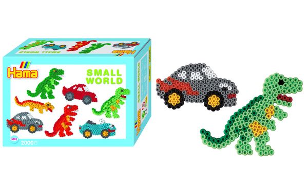 Hama Bgelperlen midi Small World Auto, Geschenkpackung