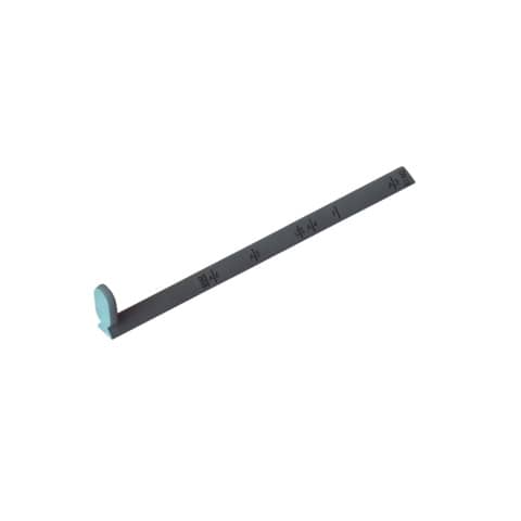 LEITZ Anschlagschiene f�r Locher 5180, dunkelgrau