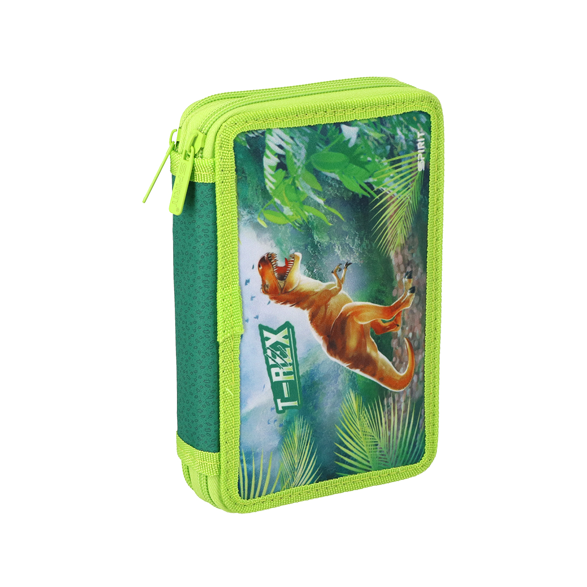 SPIRIT Sch�ler Etui 28 teilig 2-Zipper M�ppchen TREX Din...