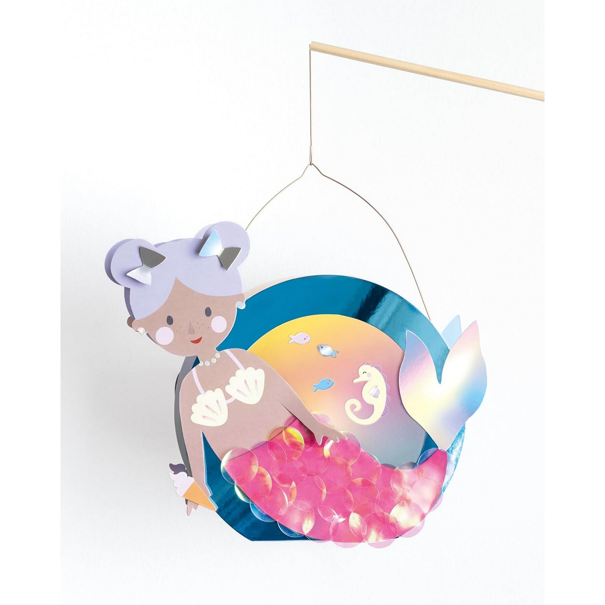 folia Laternen-Bastelset UNDERWATER DREAMS (Meerjungfrau...