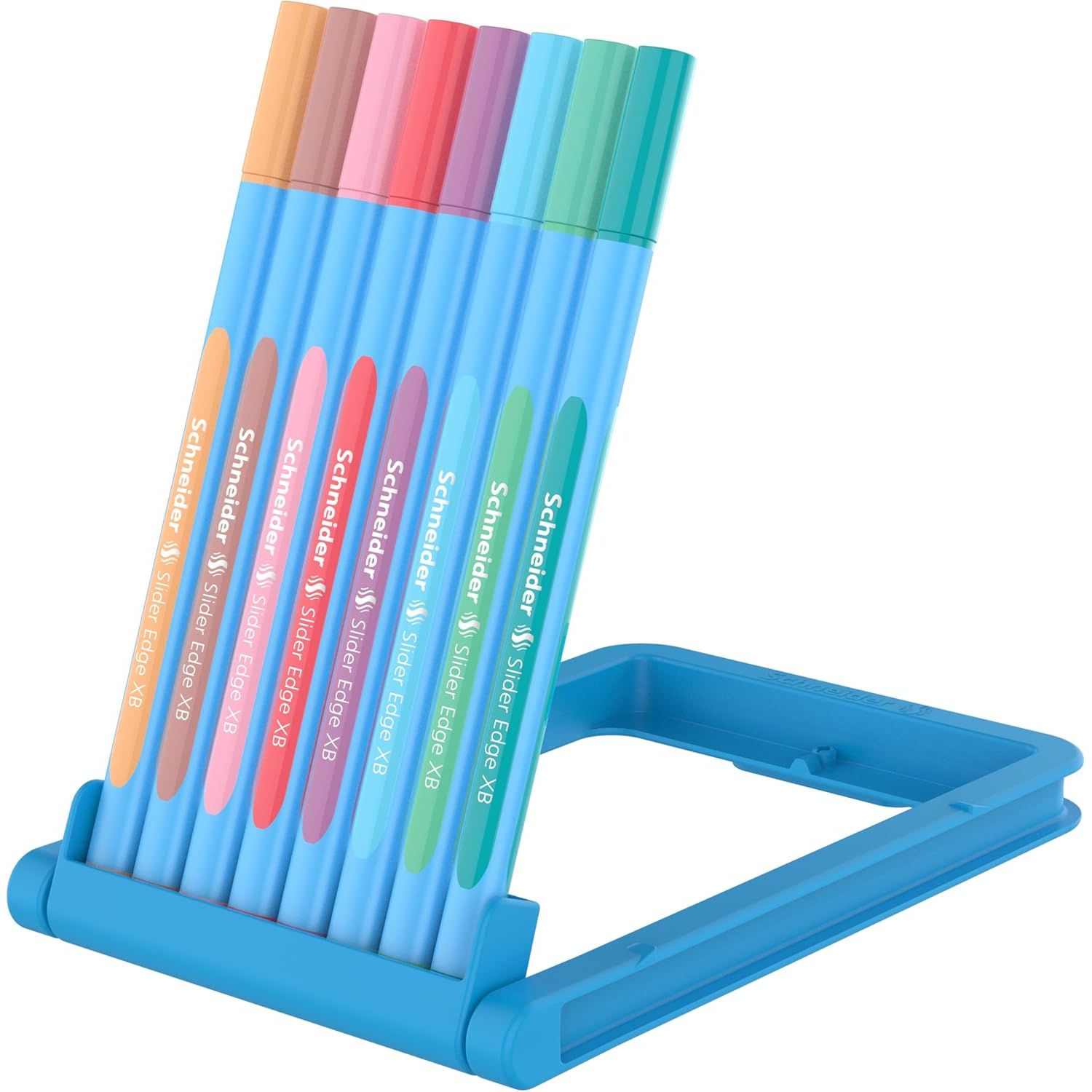 SCHNEIDER Kugelschreiber Slider Edge XB Pastell, 8er Sti...