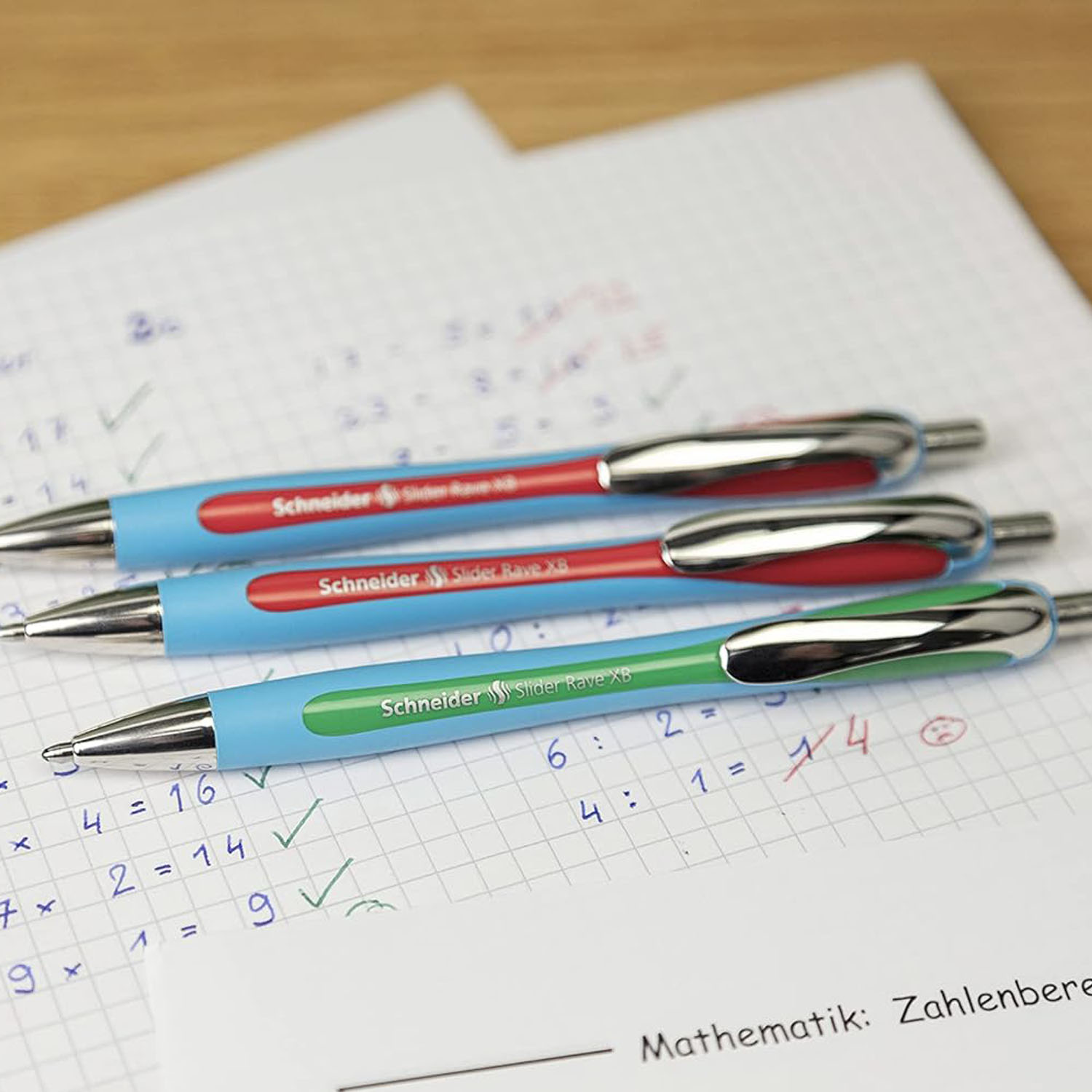 SCHNEIDER Kugelschreiber Slider Rave XB Lehrerkorrekturset