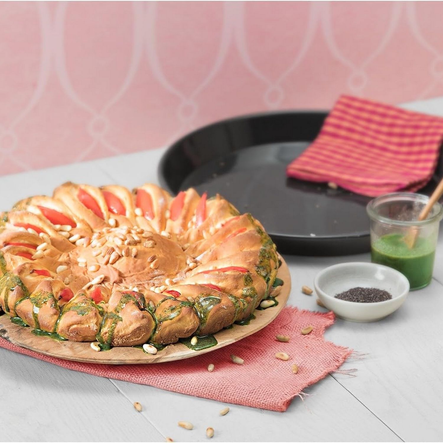 KAISER Pizzablech Backblech INSPIRATION 32cm Stahl RUND