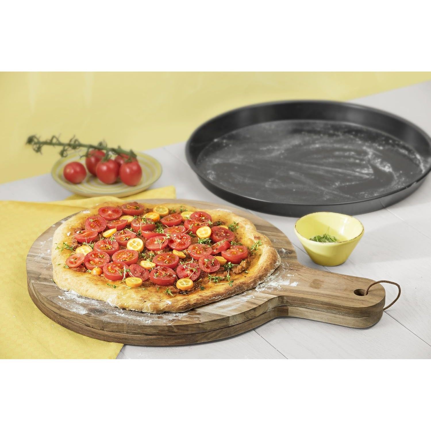 KAISER Pizzablech 2er Set Backblech CLASSIC 32cm Legiert...