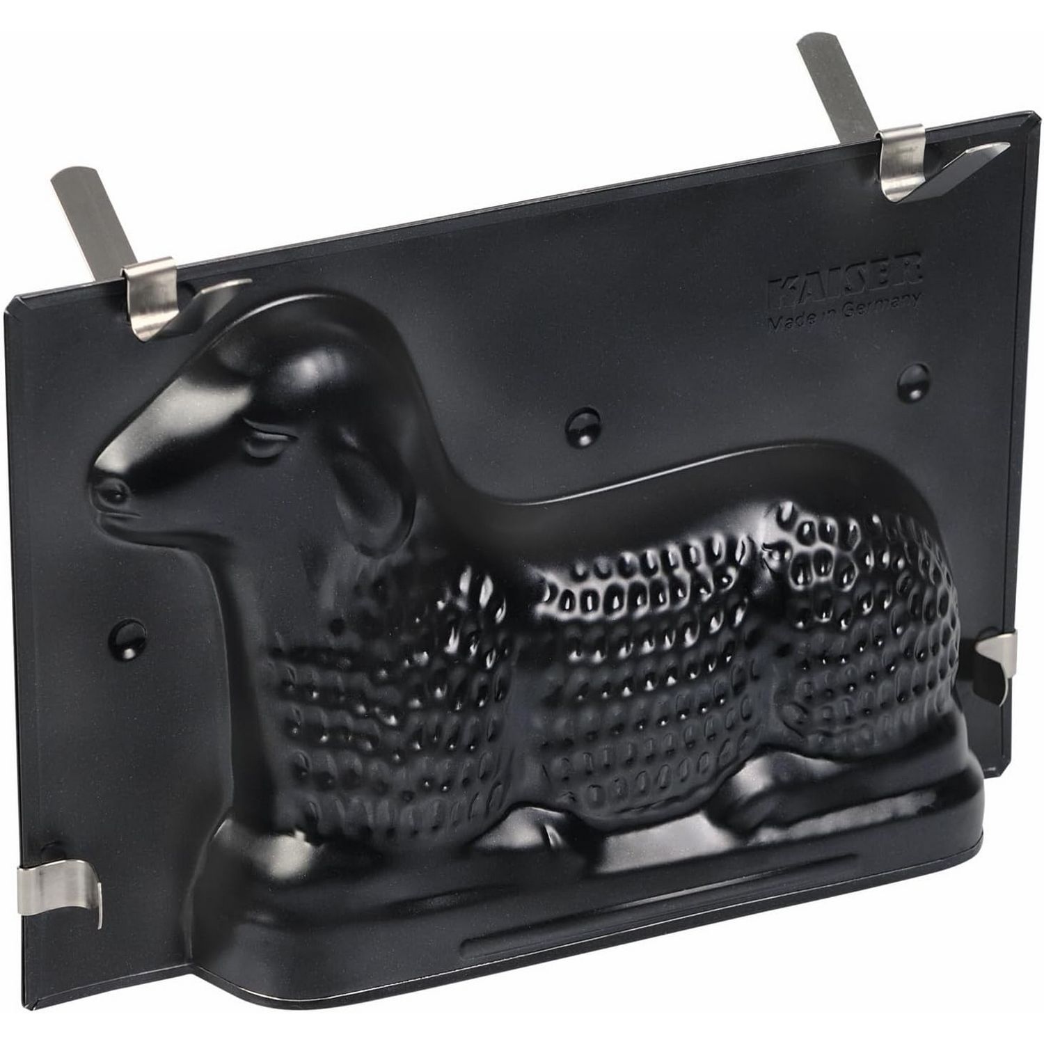 Kaiser 3D Motivbackform Lamm schwarz 0,7l