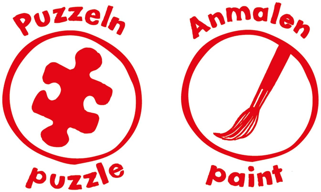 Puzzle Holz 3D KiDS Dinosaurier 29Teile zum Ausmalen ab ...