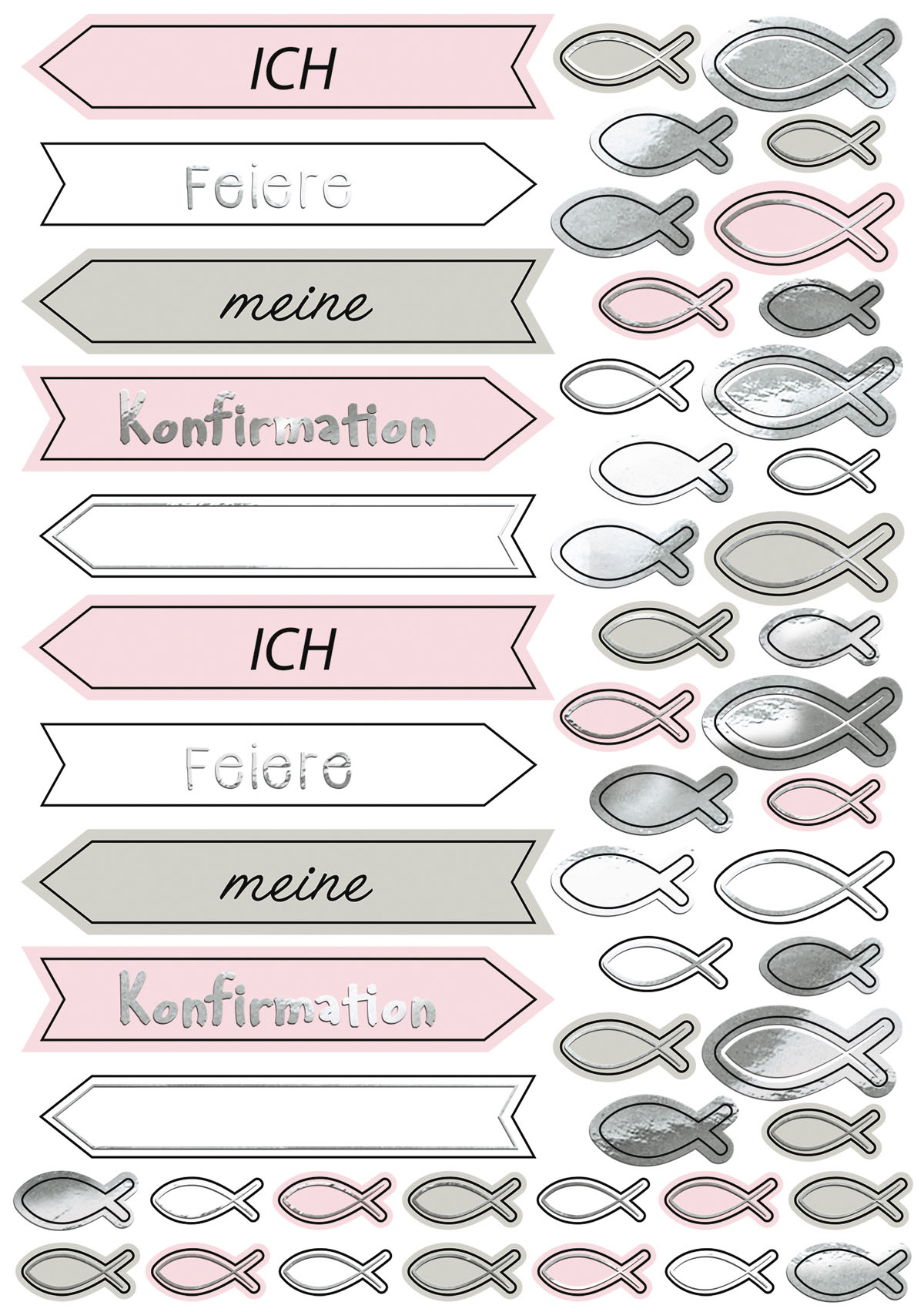 Ursus Stanzteile Ich feiere meine Konfirmation 312 Stanz...