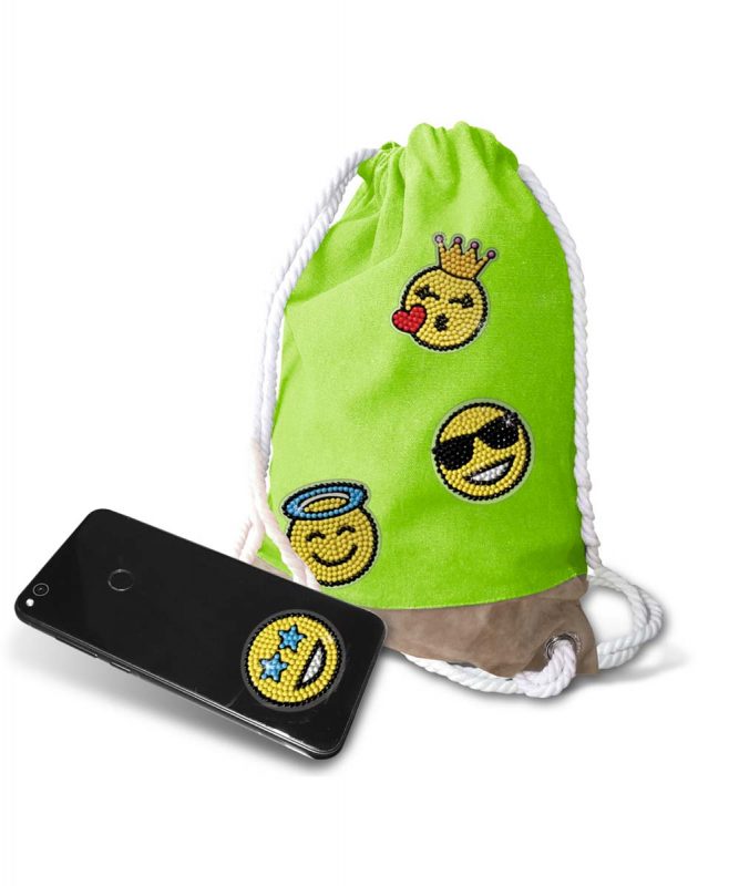 URSUS Diamond Painting Sticker "SMILEYS" MOT.06