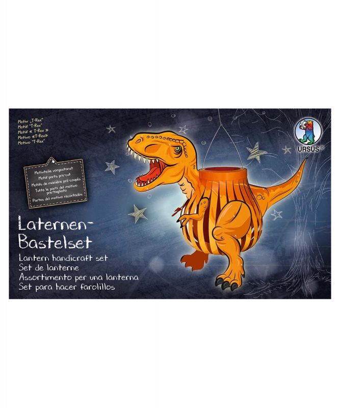 URSUS Laternen Bastelset T-Rex