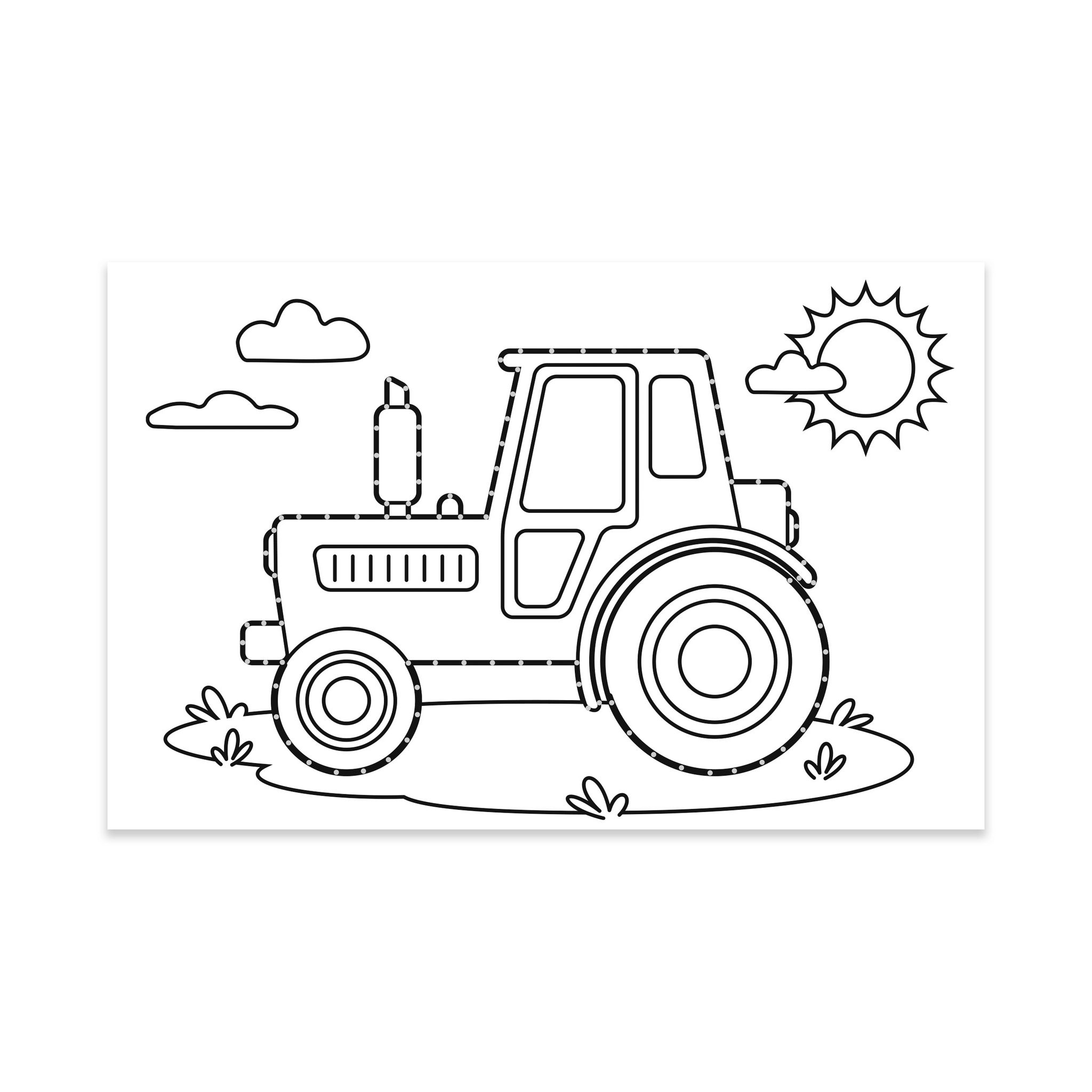 URSUS 50x Ausn�hkarten Stickkarten wei� mit Motiven zum ...