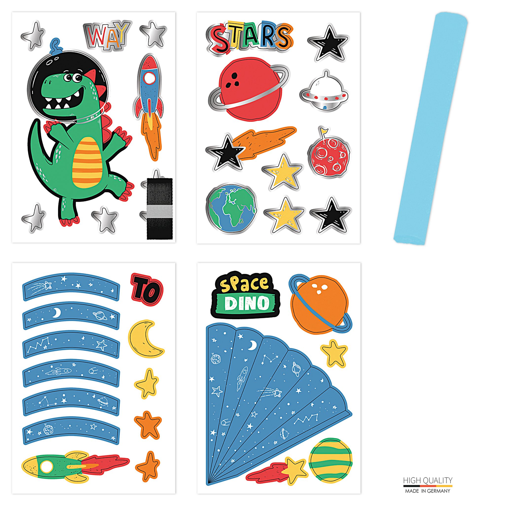 URSUS Schult�ten Bastelset Easy Line Rainbow Dino