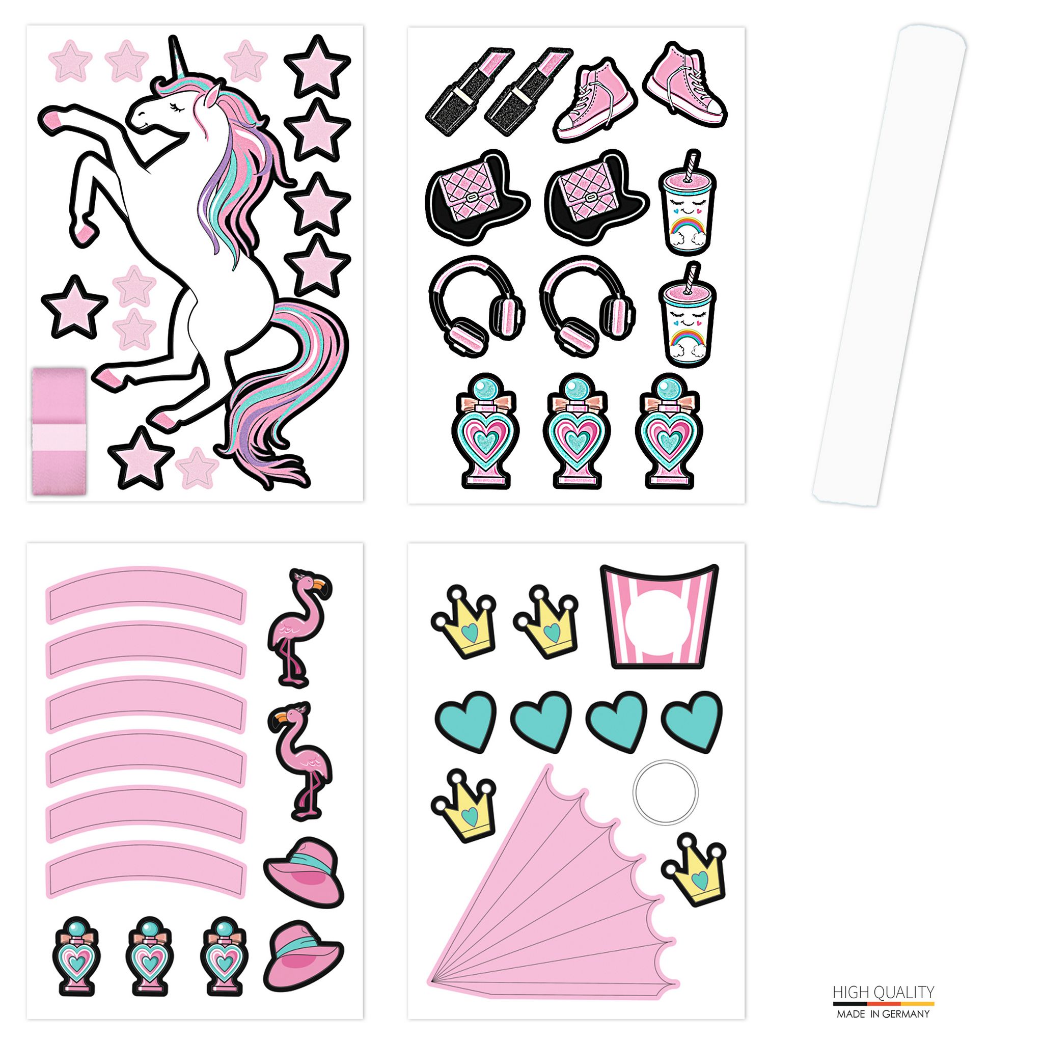 URSUS Schult�ten Bastelset Easy Line Rainbow Einhorn