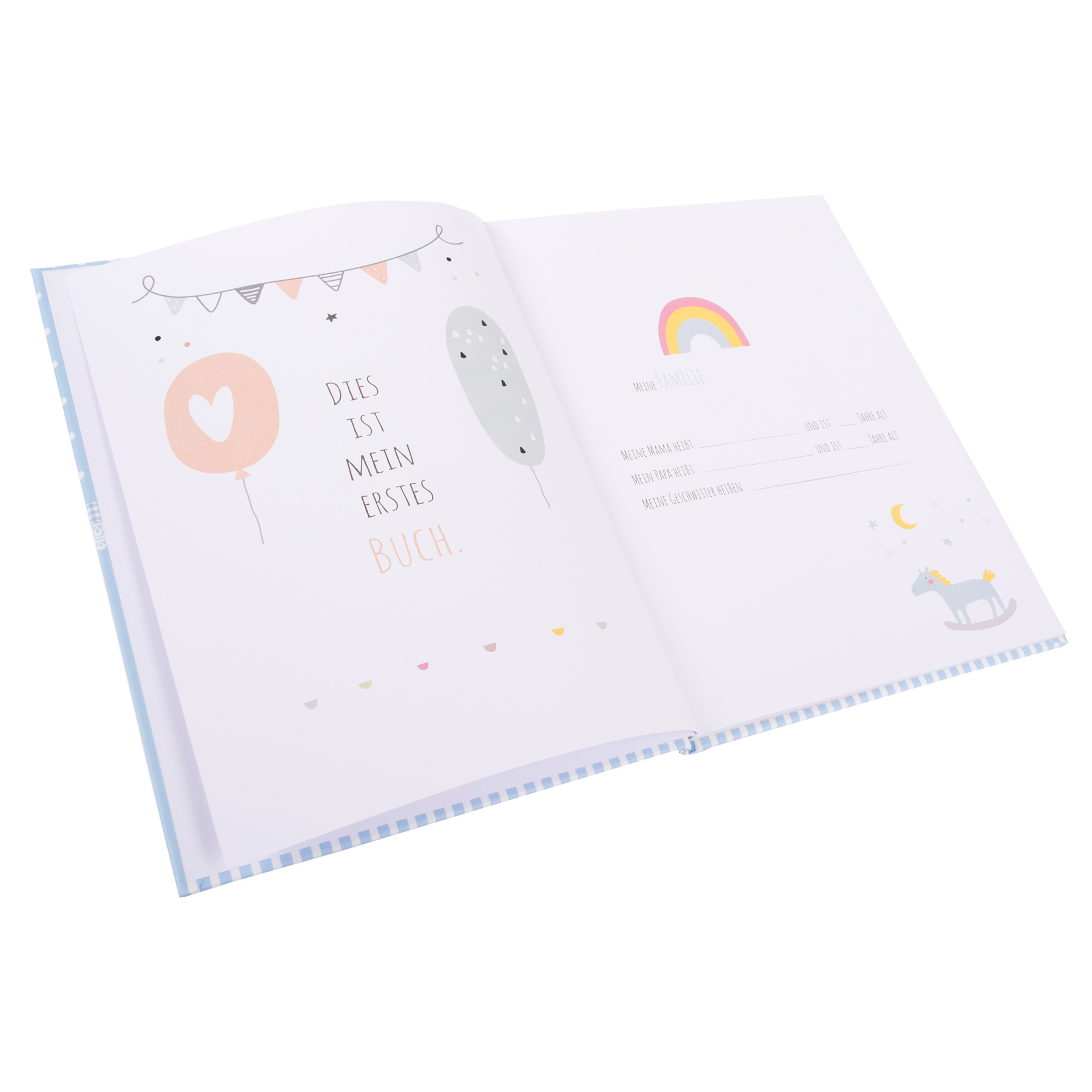 Goldbuch Sweetheart blau 21x28 44 Seiten Babytagebuch ...