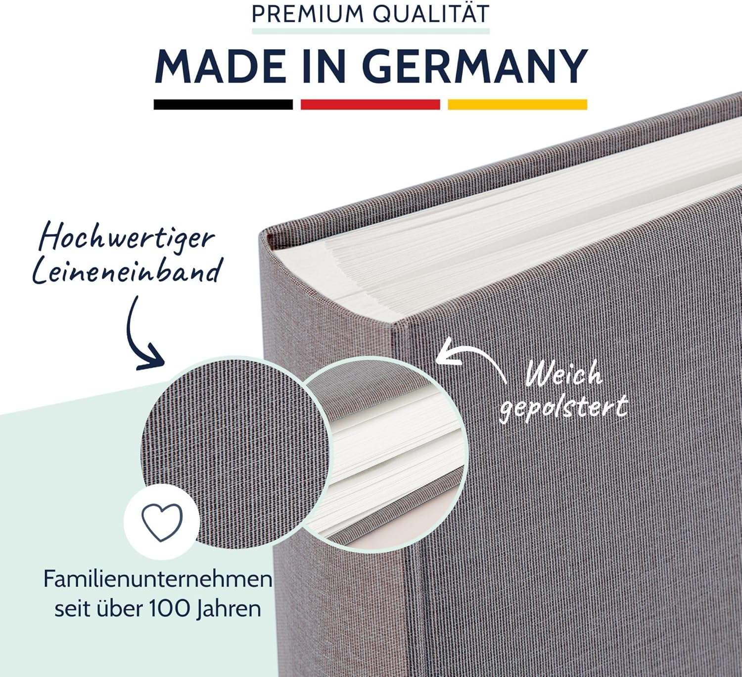 GOLDBUCH Fotoalbum Summertime 100 wei�e Seiten mit Trenn...