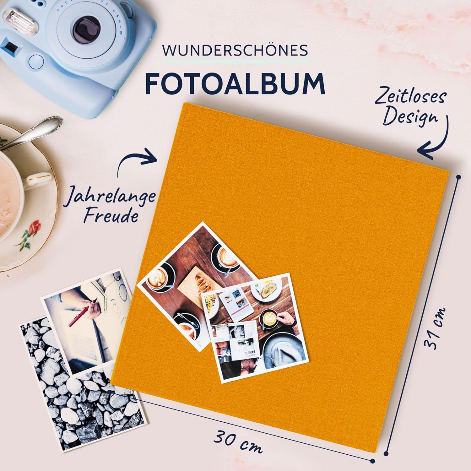 GOLDBUCH Fotoalbum Summertime 100 wei�e Seiten mit Trenn...
