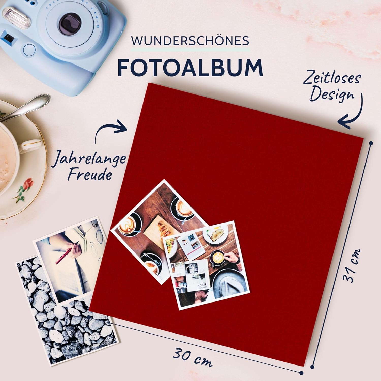 GOLDBUCH Fotoalbum Summertime 100 wei�e Seiten mit Trenn...