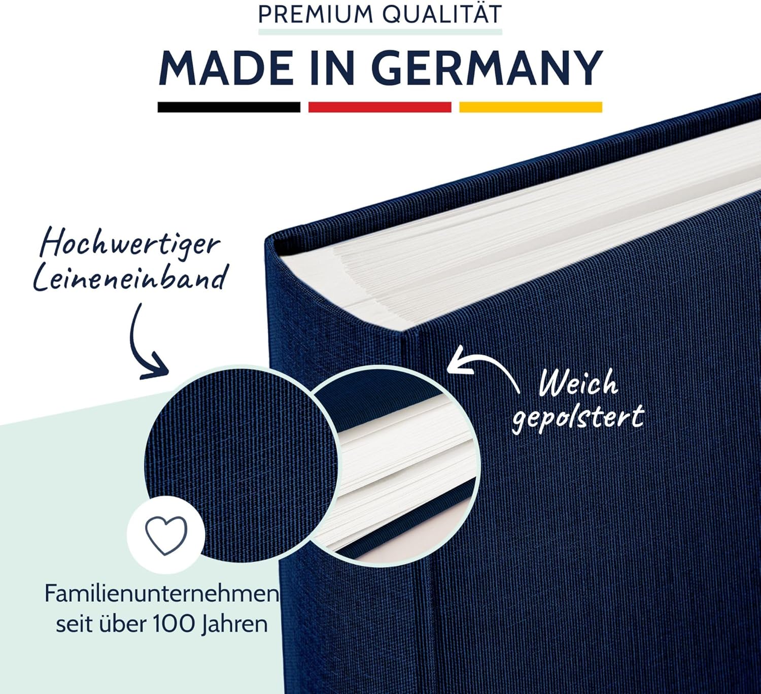 GOLDBUCH Fotoalbum Summertime 100 wei�e Seiten mit Trenn...