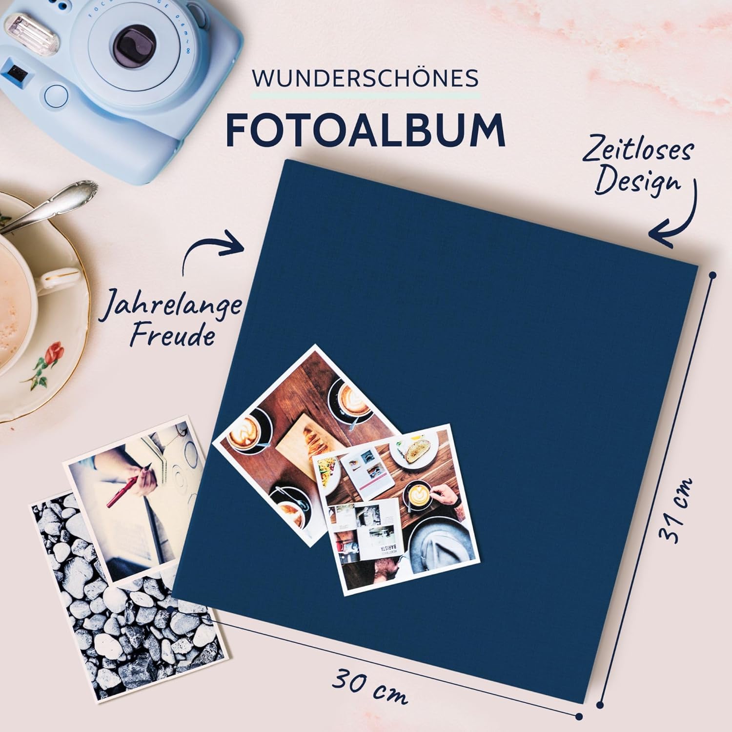GOLDBUCH Fotoalbum Summertime 100 wei�e Seiten mit Trenn...