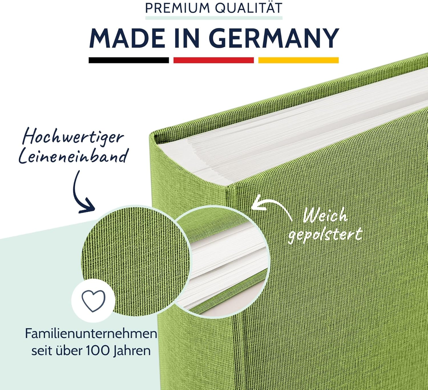 GOLDBUCH Fotoalbum Summertime 100 wei�e Seiten mit Trenn...