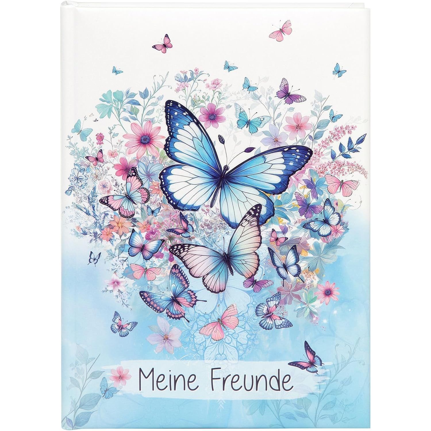 GOLDBUCH Freundebuch A5 Schmetterlingsgarten