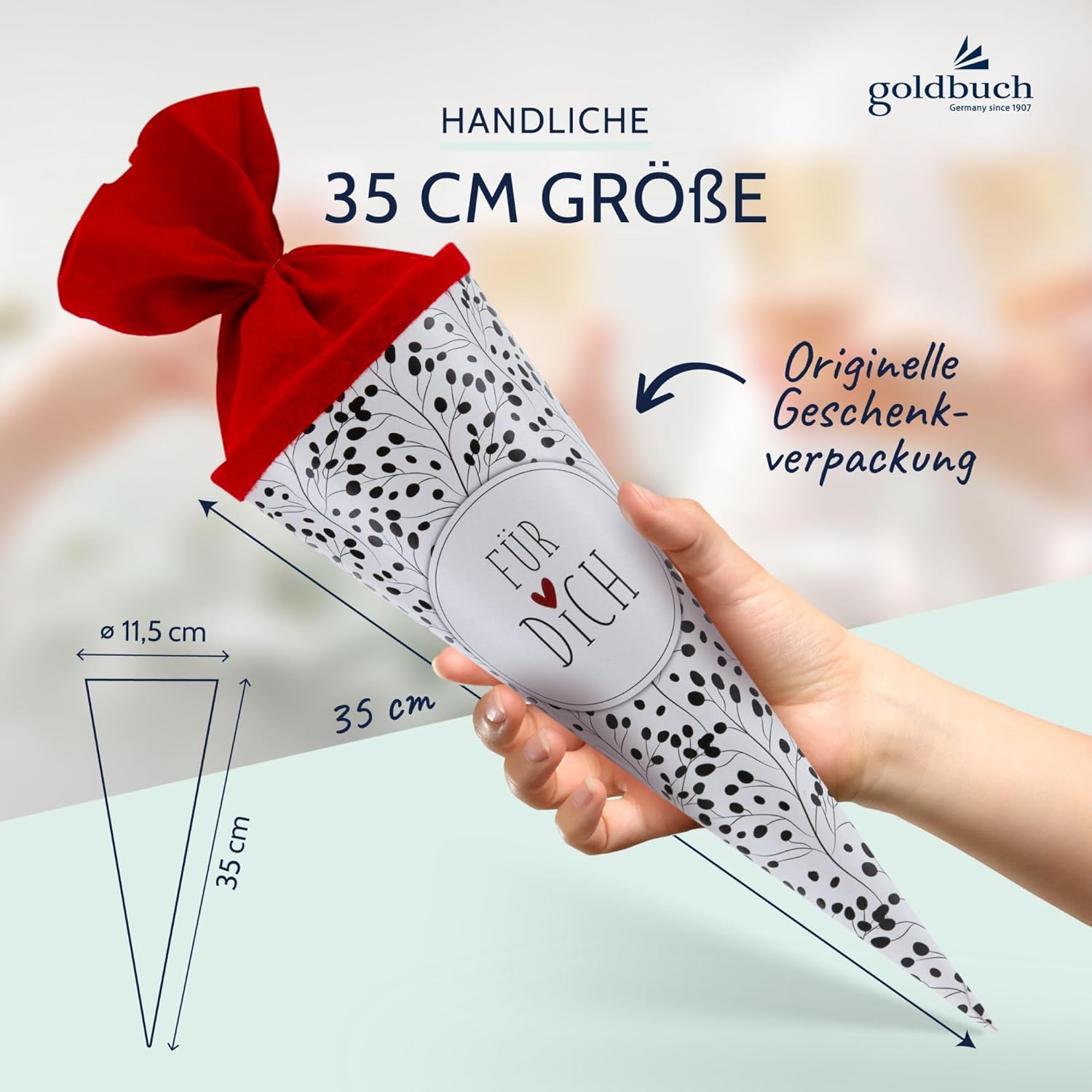 GOLDBUCH Geschenkt�te 35 cm Wildblumen