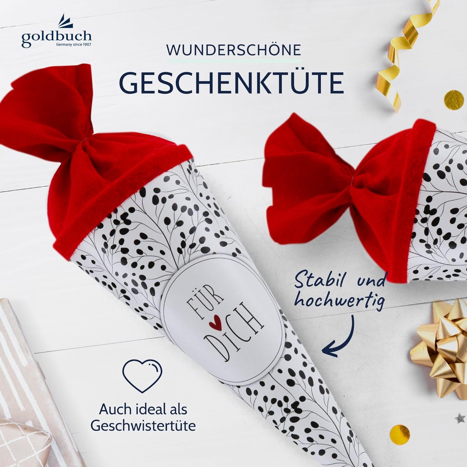 GOLDBUCH Geschenkt�te 35 cm Wildblumen