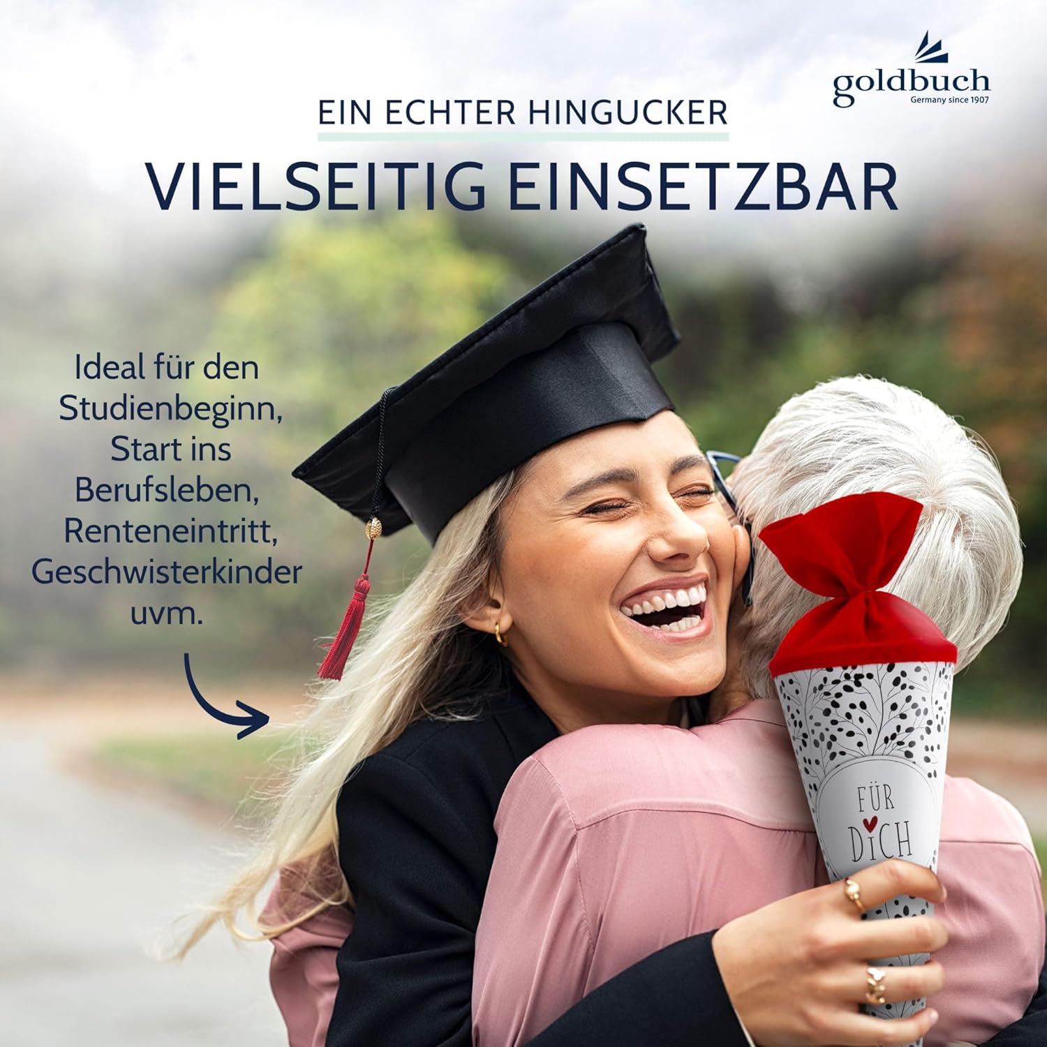 GOLDBUCH Geschenkt�te 35 cm Wildblumen