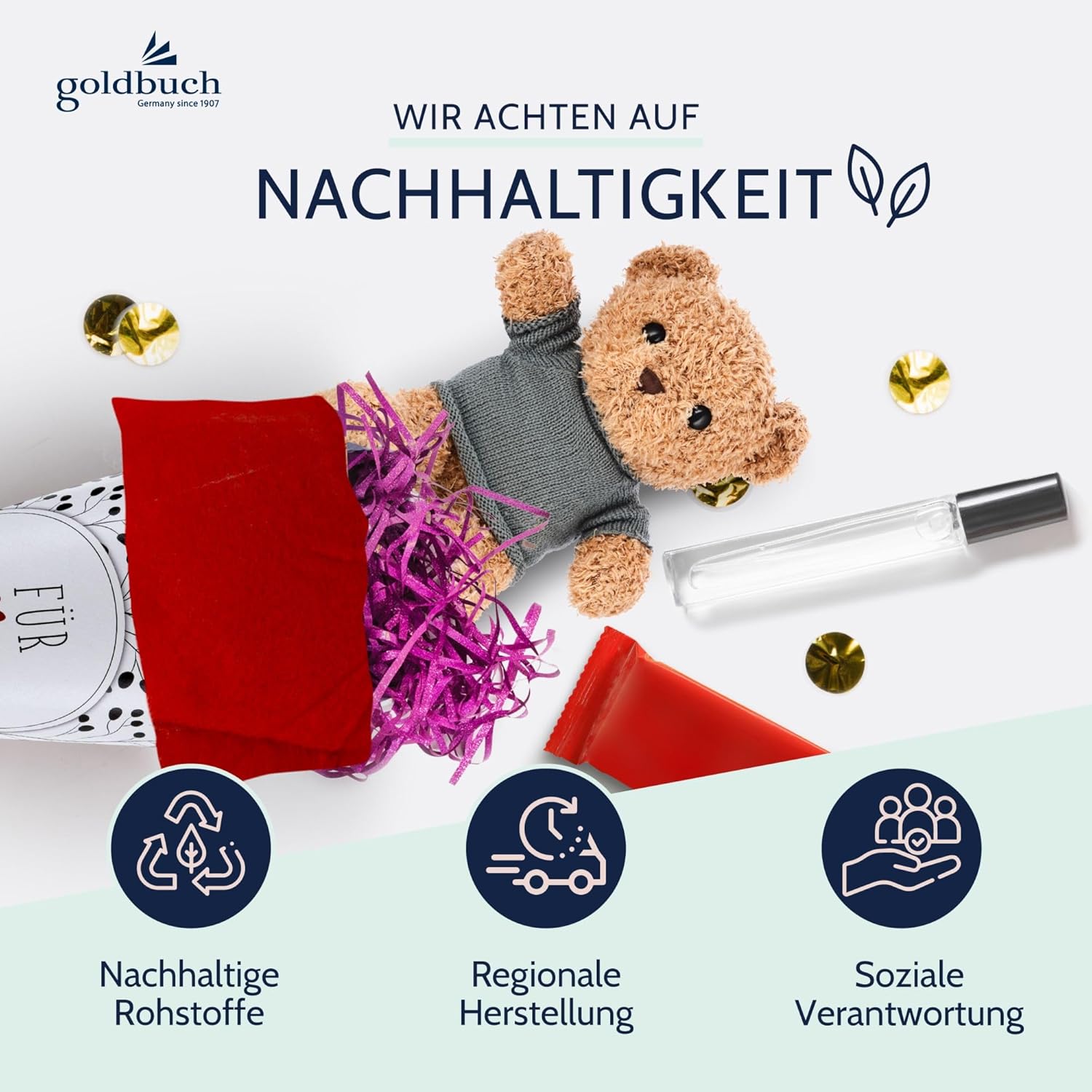 GOLDBUCH Geschenkt�te 35 cm Wildblumen