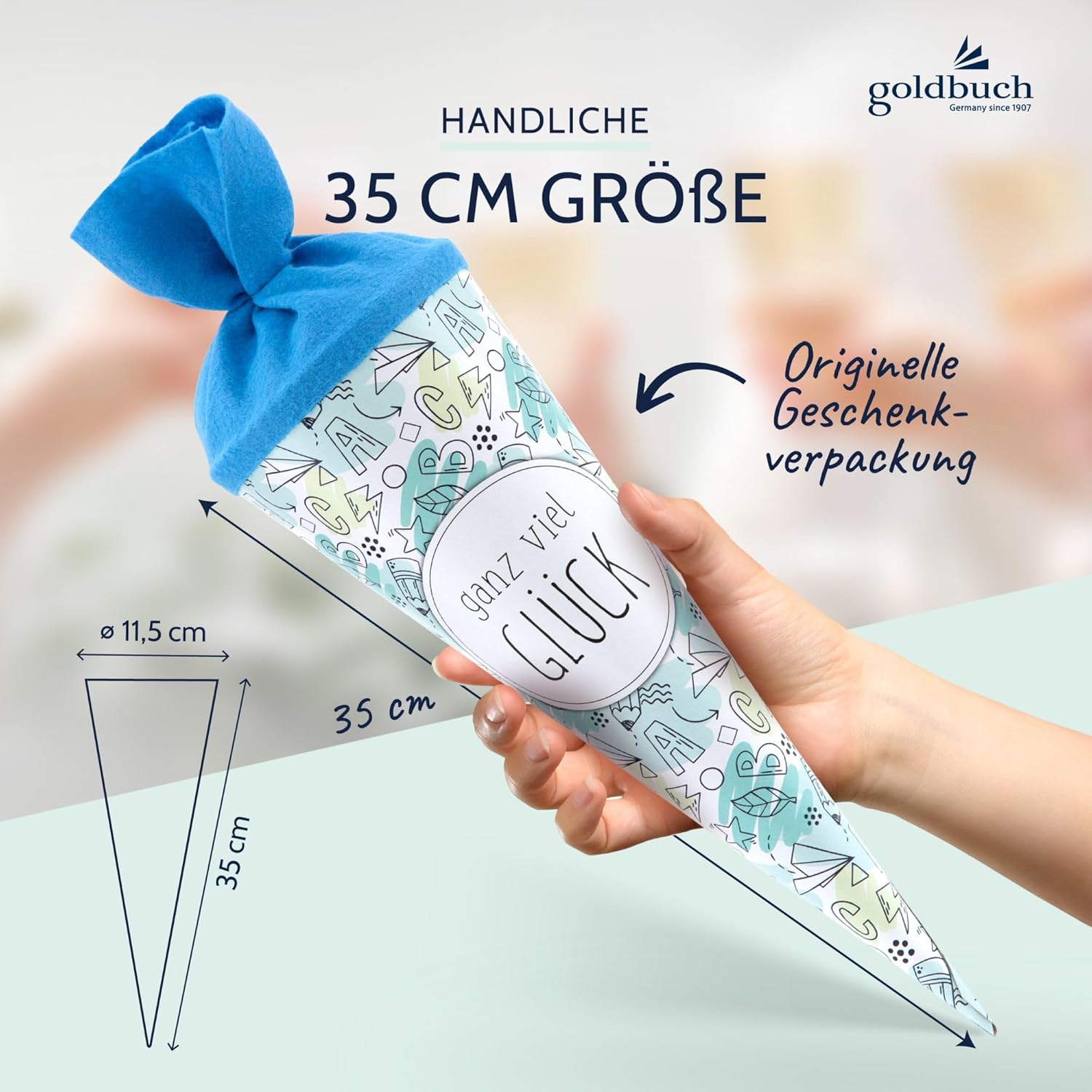 GOLDBUCH Geschenkt�te 35 cm Schule