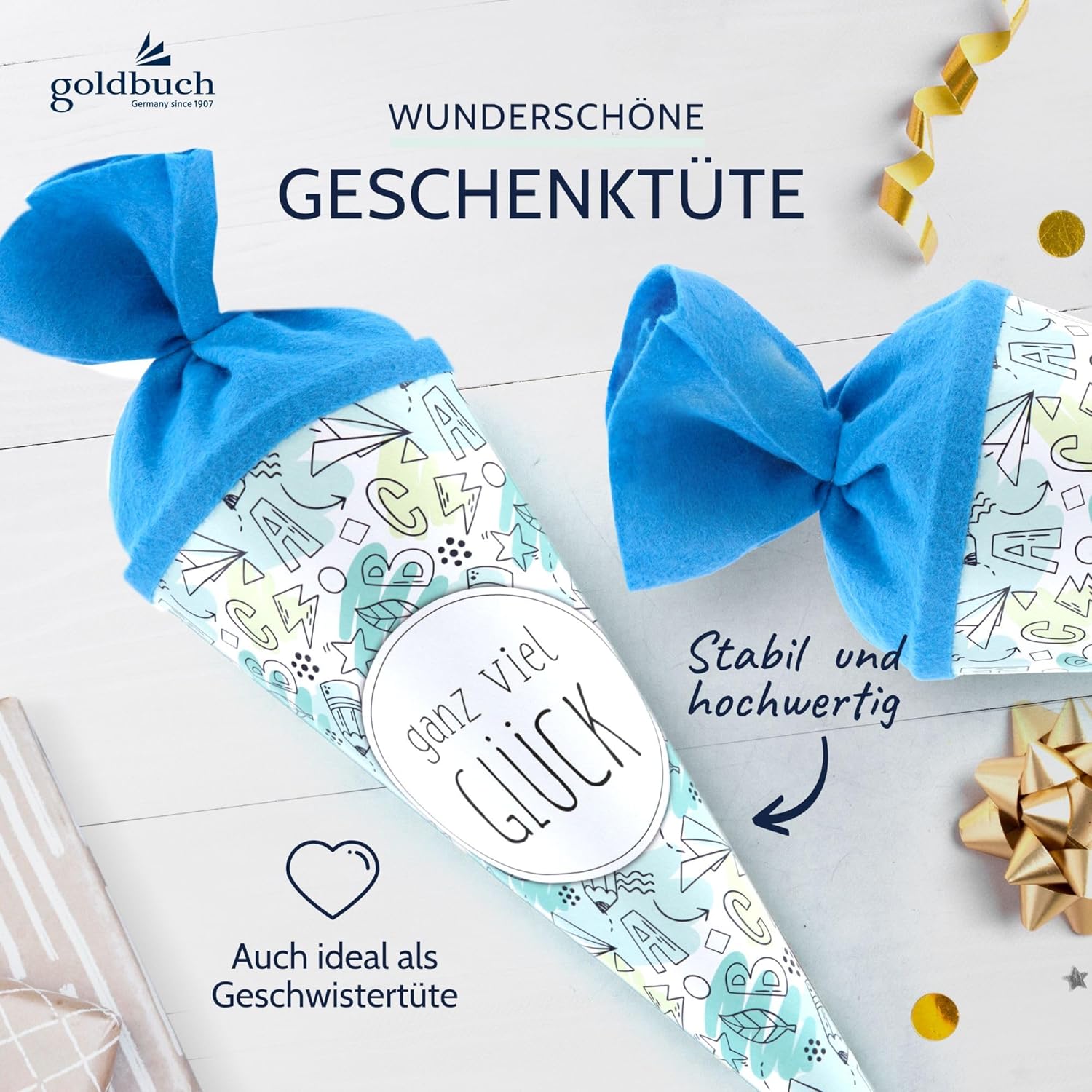 GOLDBUCH Geschenkt�te 35 cm Schule