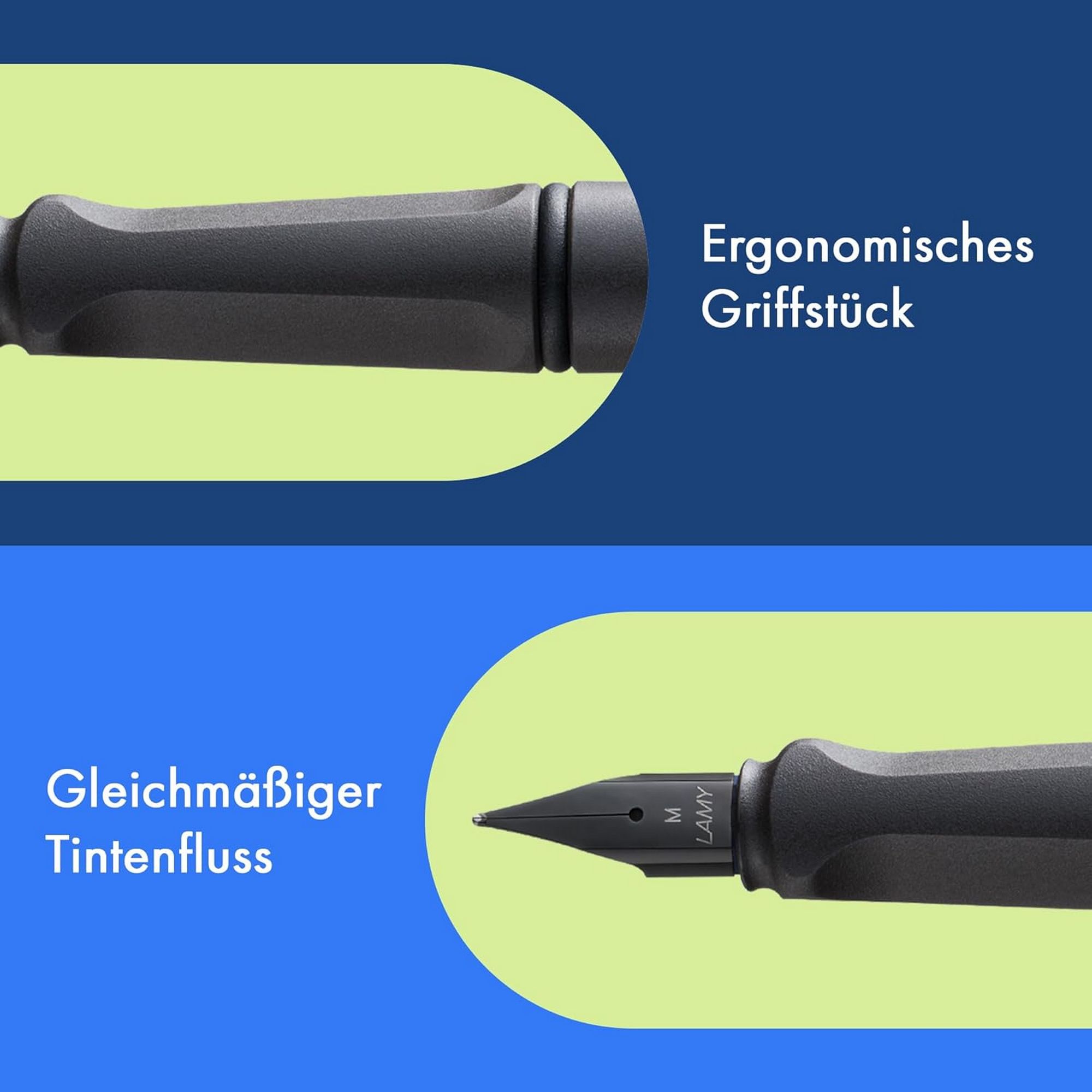LAMY Safari umbra F�ller ergonomischer Griff mit Feder i...