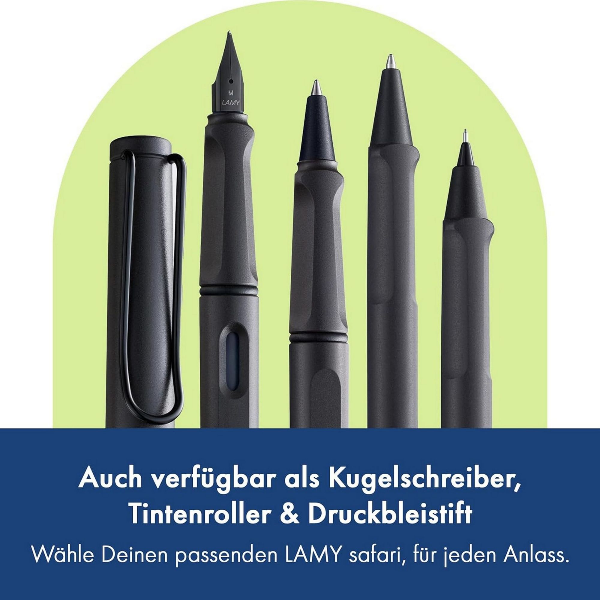 LAMY Safari umbra F�ller ergonomischer Griff mit Feder i...