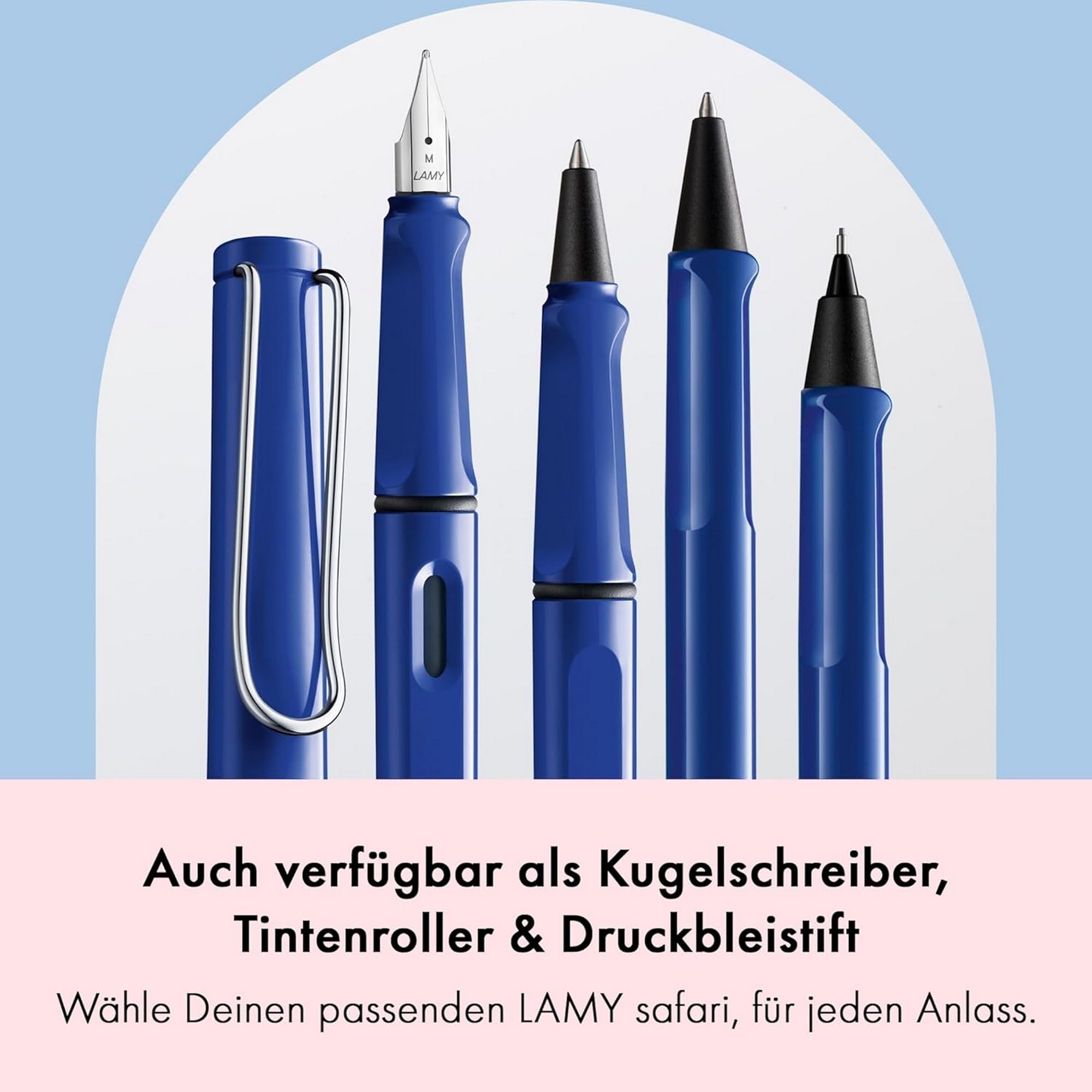 LAMY Safari blue F�ller ergonomischer Griff mit Feder in...