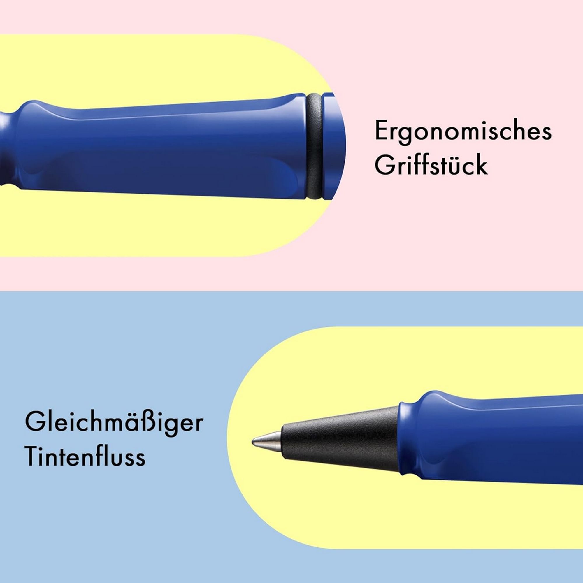 LAMY Safari blue Tintenroller Strichbreite M mit Tintenr...