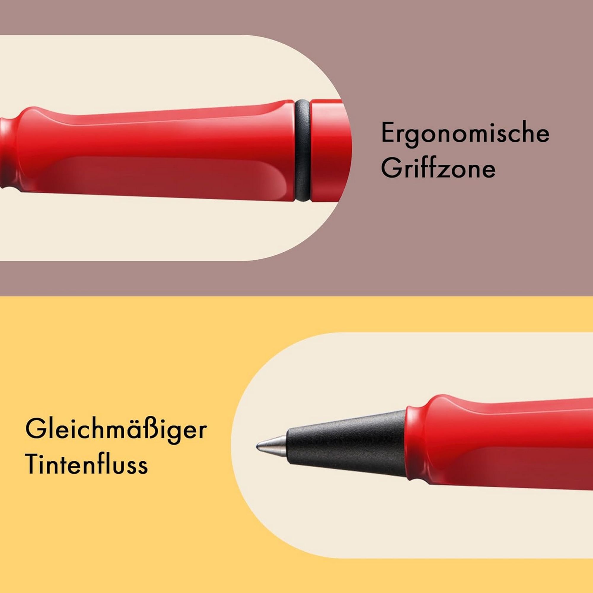 LAMY Safari Tintenroller 316 Rollerball Rot ergonomisch ...