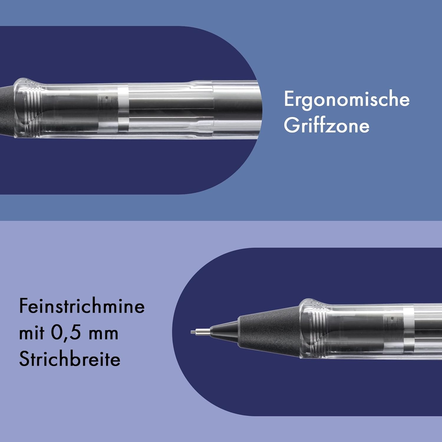 LAMY Druckbleistift Safari VISTA TRANSPARENT mit Mine 0,...