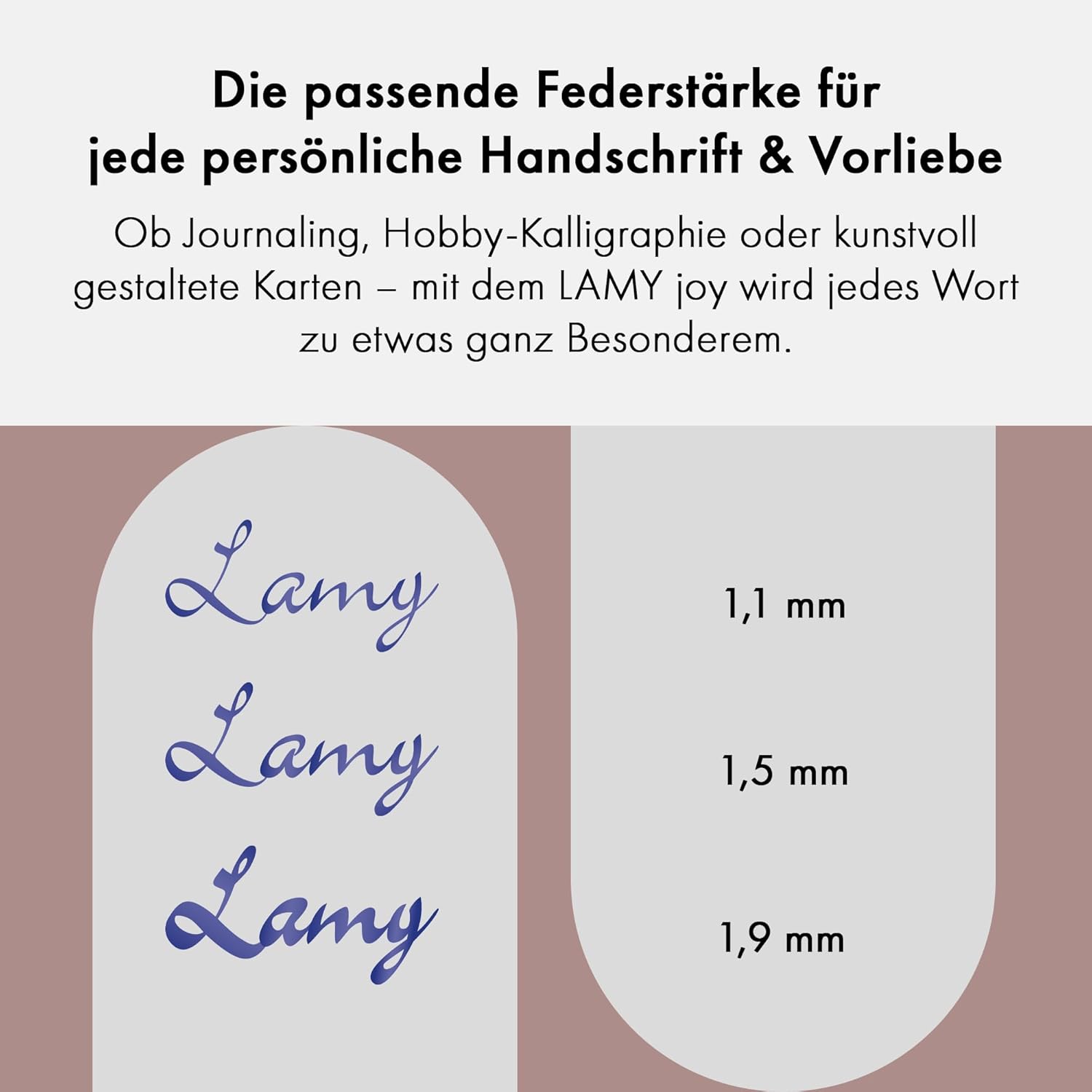 LAMY F�ller Schwarz 015 joy AL Sch�nschreibf�ller St�rke...