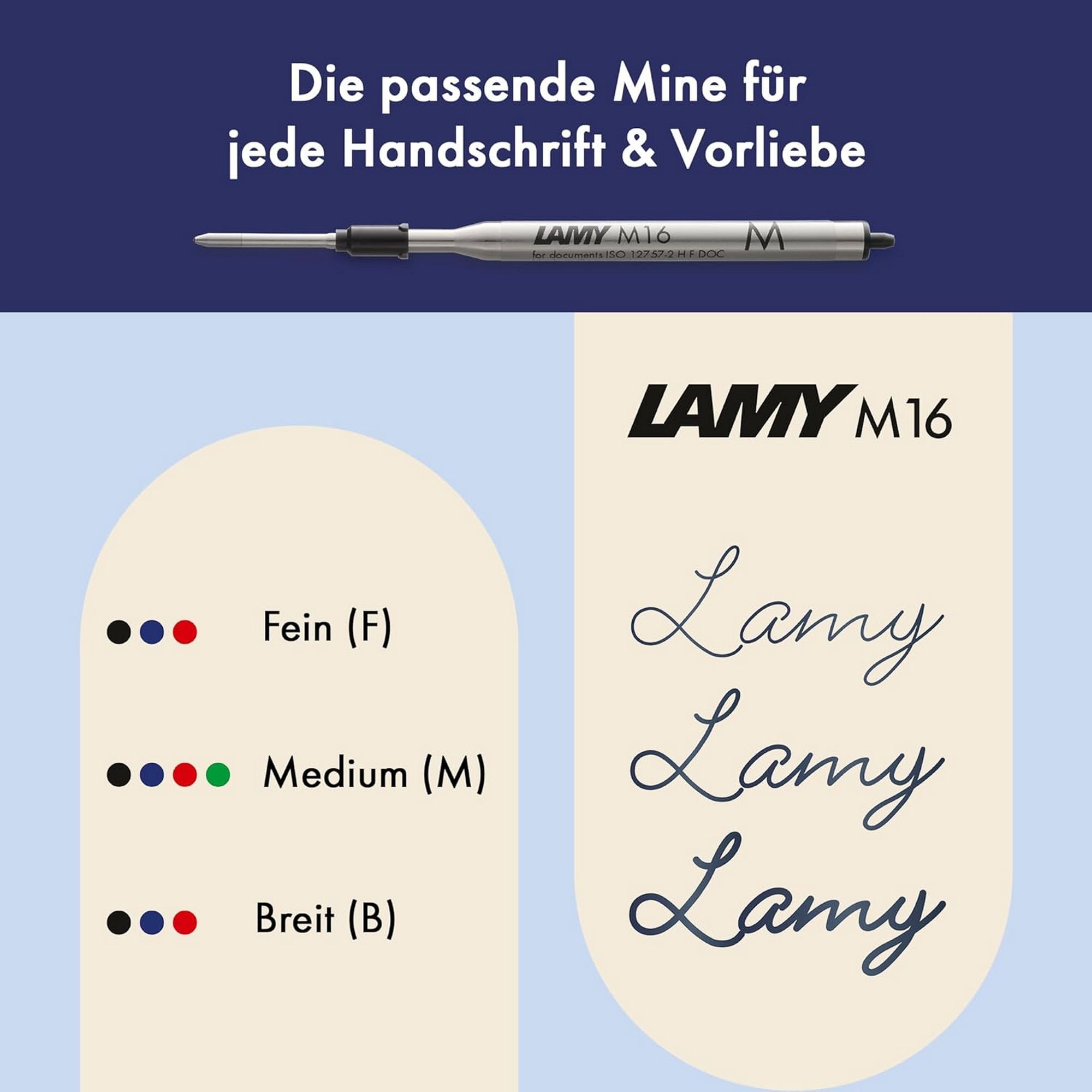 LAMY noto schwarz Kugelschreiber Dreiecksform Clip aus G...