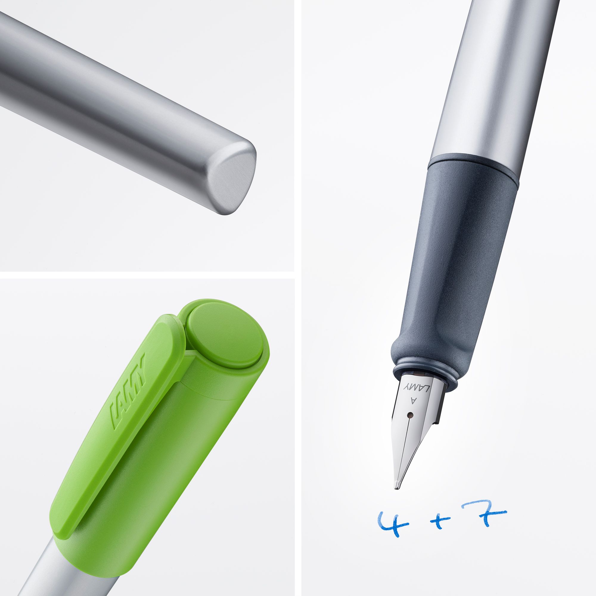 LAMY nexx lime F�ller Griff rutschfest Feder Strichbreit...