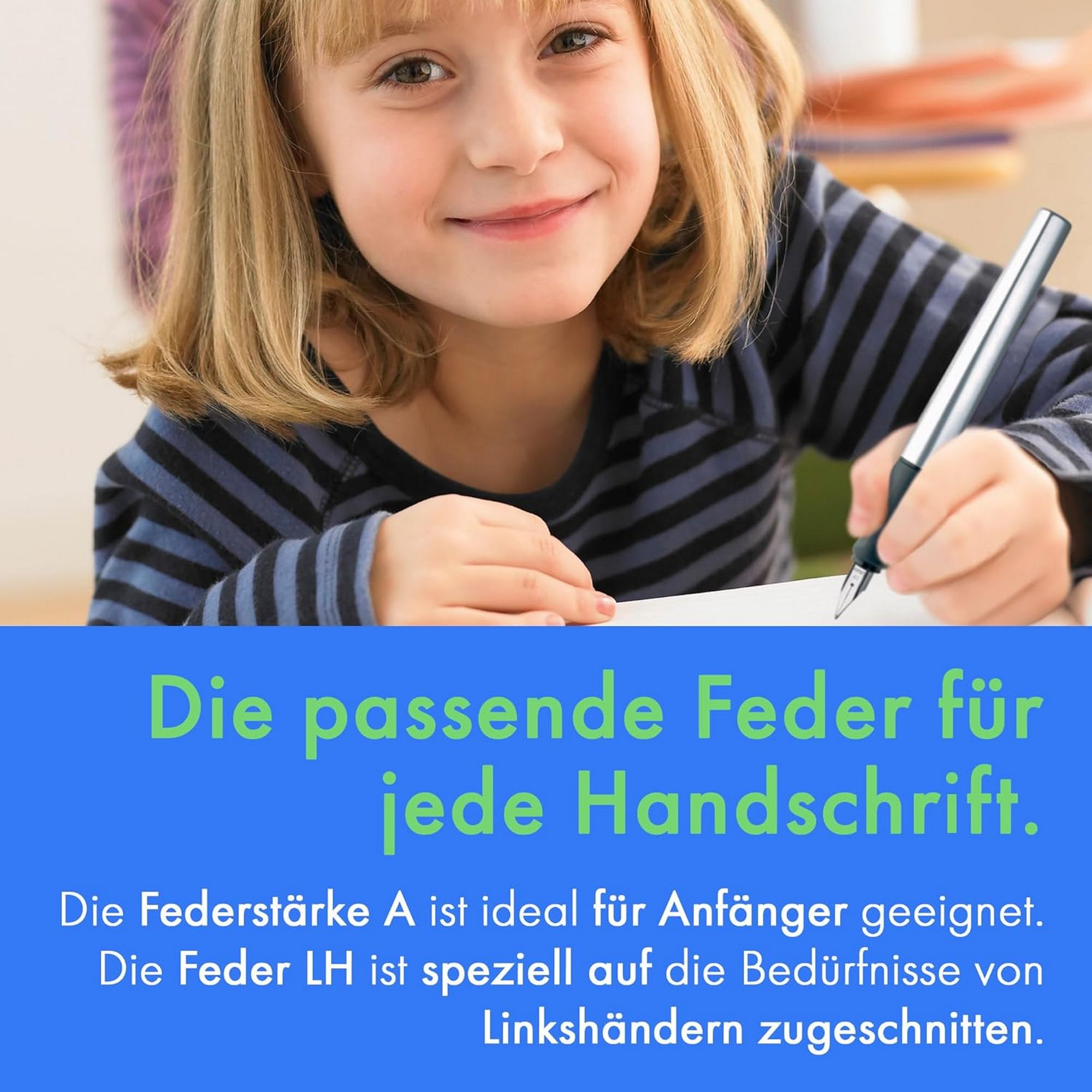LAMY nexx lime F�ller Griff rutschfest Feder Strichbreit...