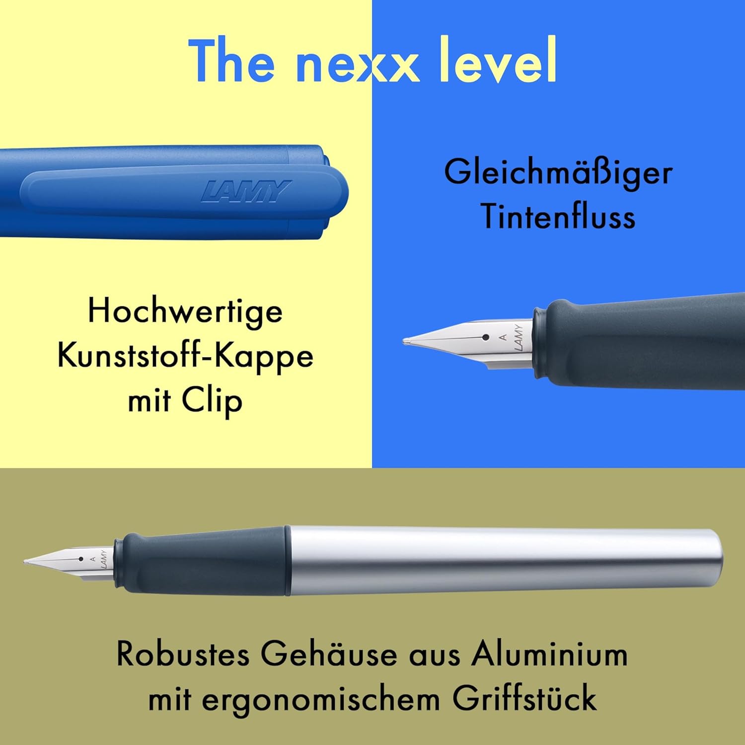 LAMY F�ller nexx 087 BLAU St�rke M