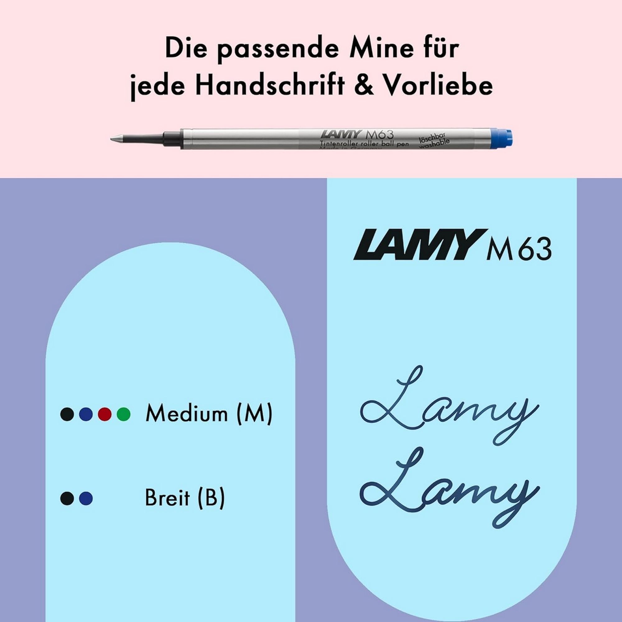 LAMY AL Star black purple Tintenroller leicht aus Alu mi...