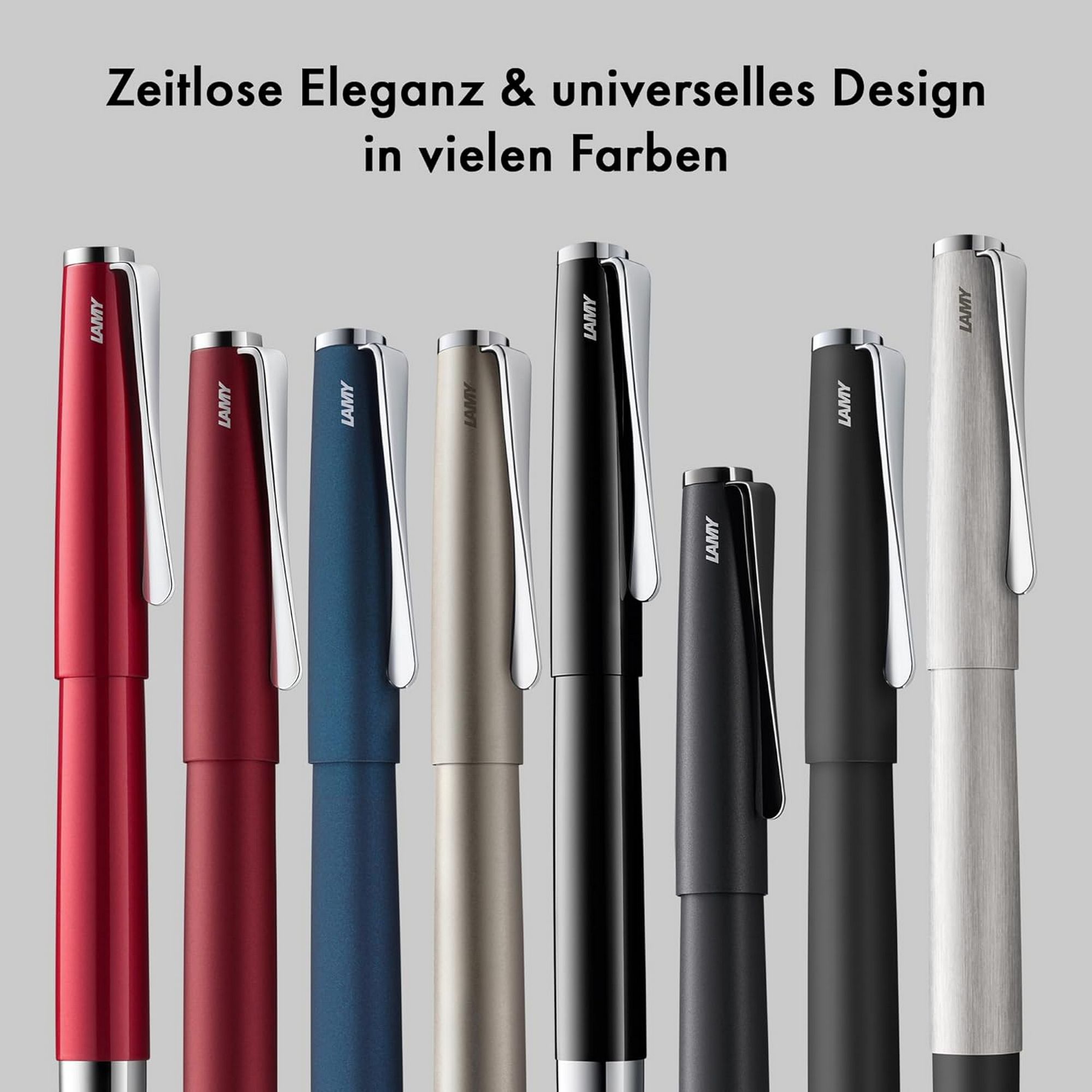 LAMY studio imperialblue F�ller F�ller Clip Stahlfeder S...