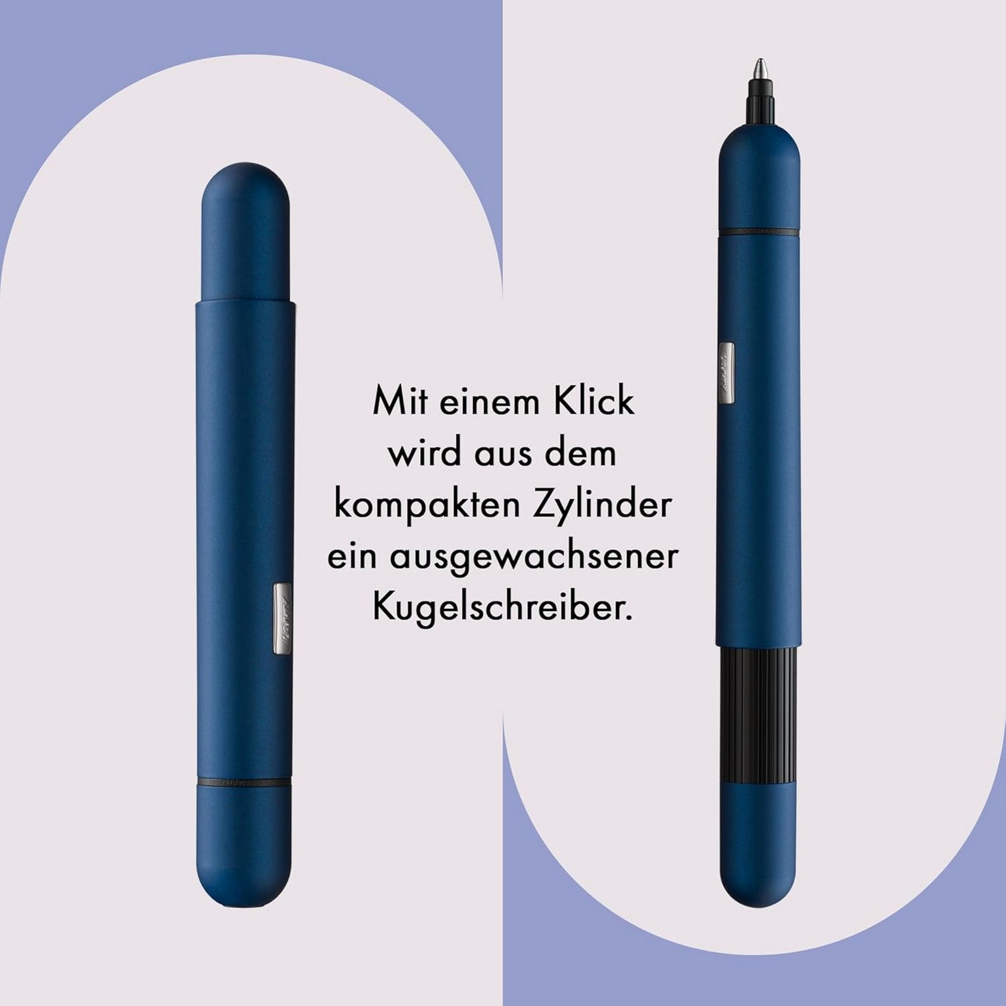 LAMY pico imperialblue Kugelschreiber Metall Strichbreit...