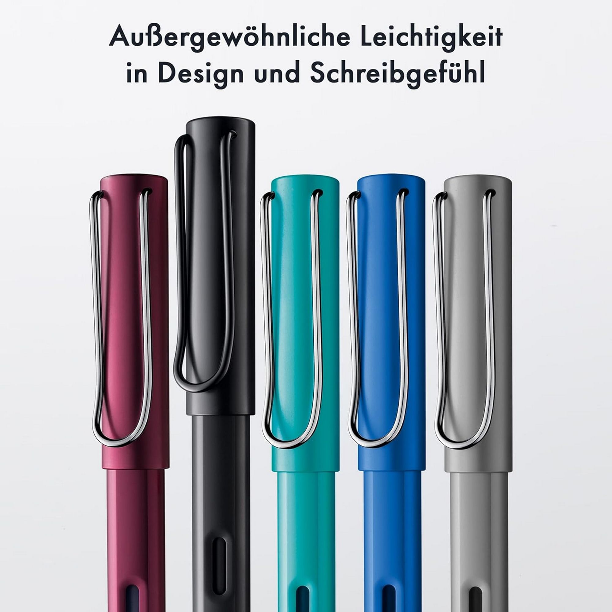 LAMY AL Star schwarz F�ller ergonomischer Griff mit Fede...