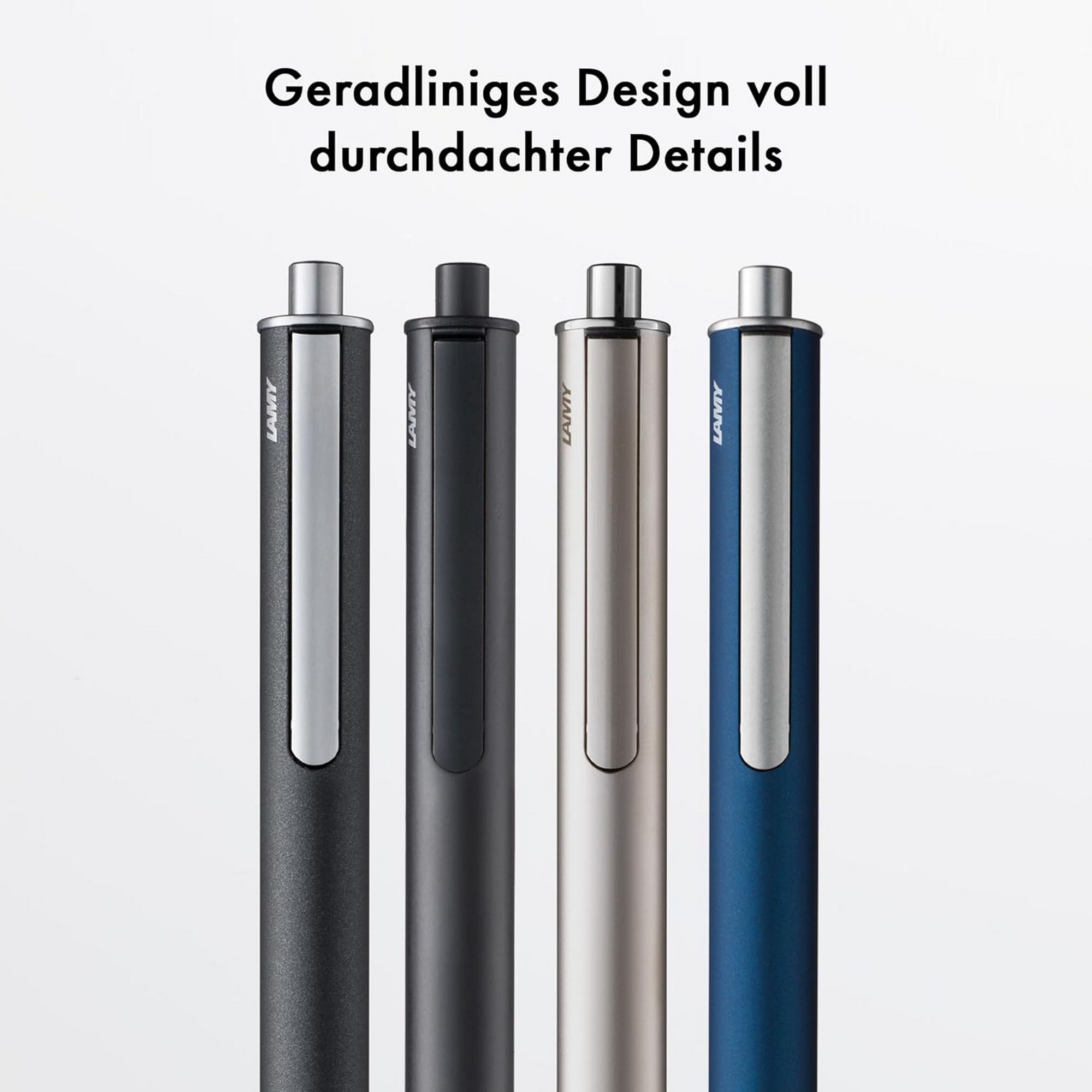 LAMY swift Palladium Tintenroller Edelstahl Strichbreite...