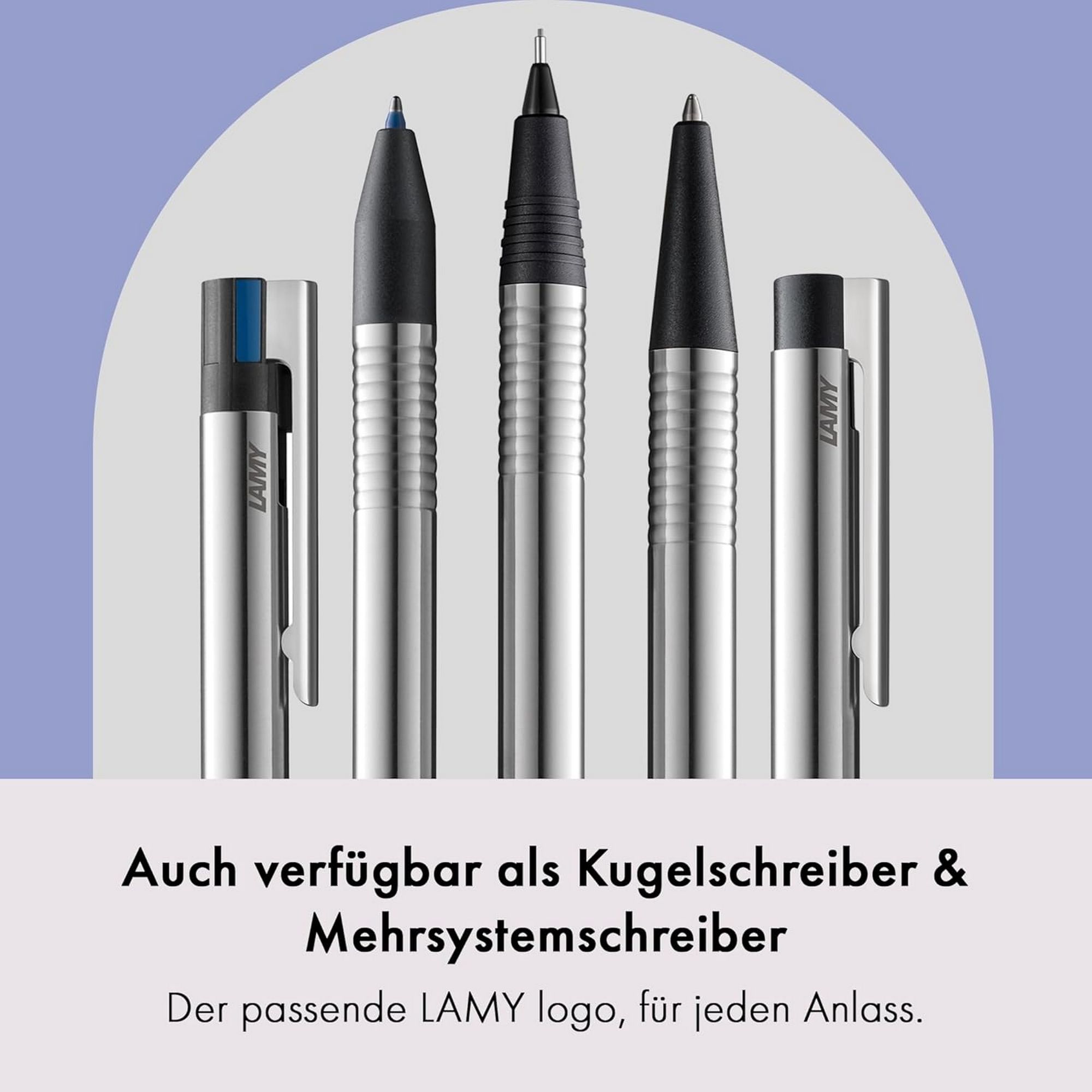 LAMY logo matt black Druckbleistift Minenbleistift Edel...
